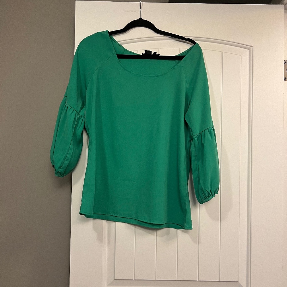 Ninety green blouse